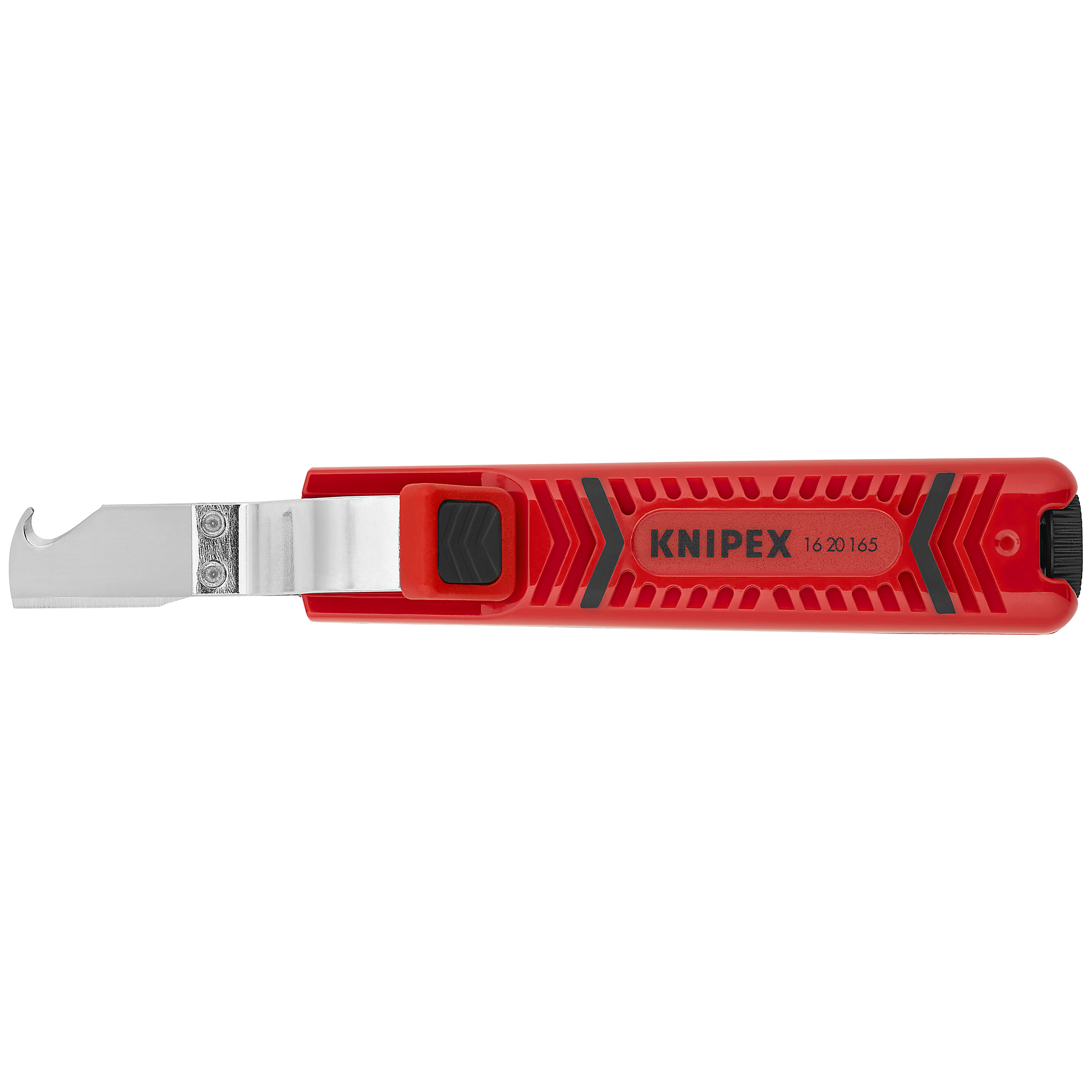 KNIPEX Dismantling Tool with Hook Blade, 6.5in., for Round Cable 8–28mm, Model# 16 20 165 SB